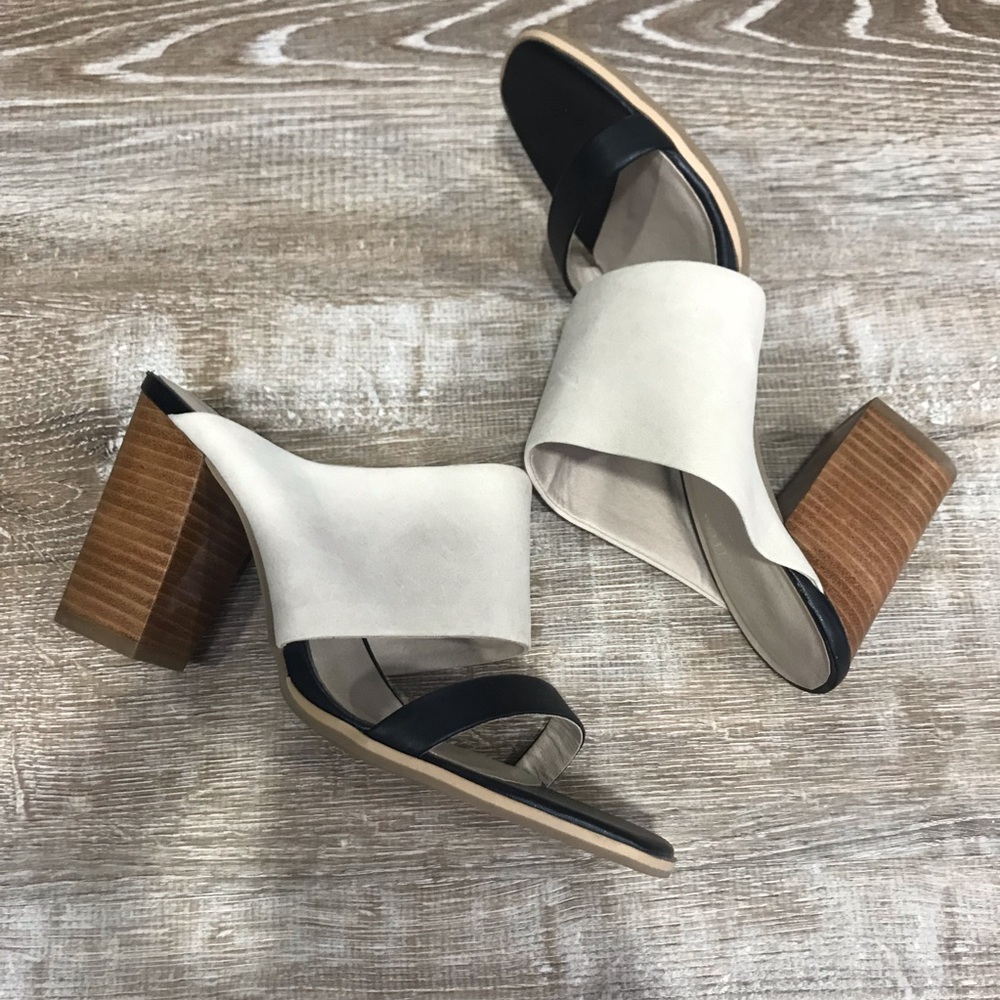 Seychelles Two Tone Slip On Heels